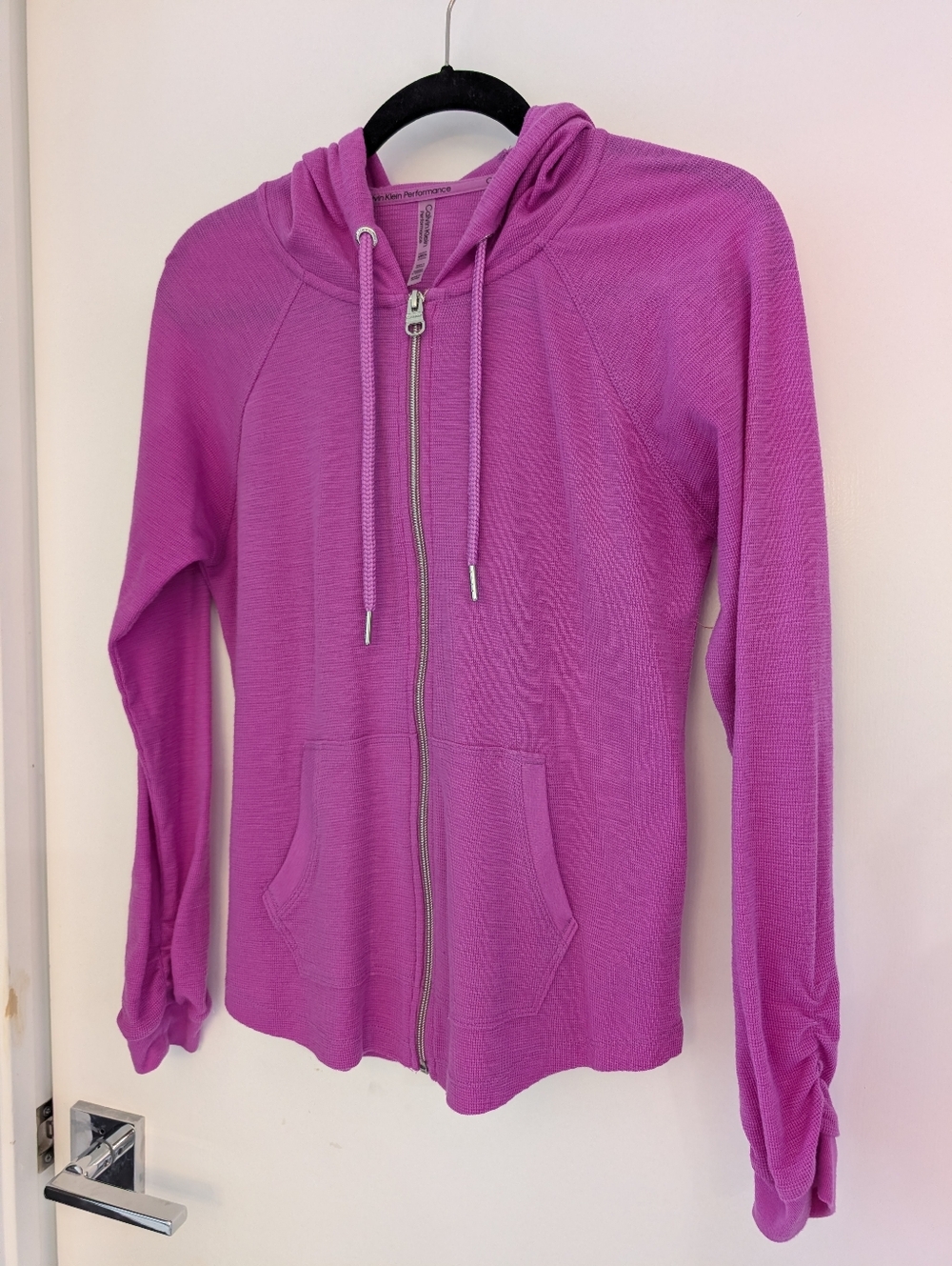 Calvin Klein Performance Pink Zip Hoodie